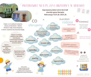 Zapraszamy do naszego Przedszkola
